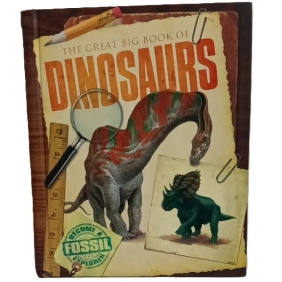 Kids HCBook The Great Big Book of Dinosaurs Rupert Matthews QEB Publishing 2008 - Picture 1 of 7